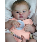 Adorable 18-Inch Reborn Baby Doll - Realistic Details, Handmade Look, Cuddly \u0026 Poseable - Perfect for Collectors \u0026 Gifts